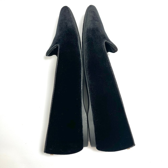 Birdies The Sparrow Pointy Loafer in Black Velvet 7.5 Black Velvet Loafers - Picture 10 of 13